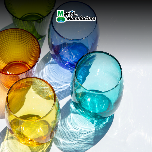 Recubrimientos para vasos de vidrio